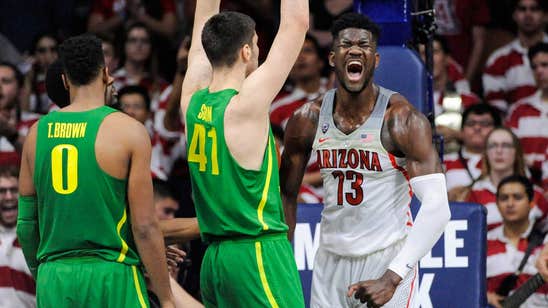 Arizona goes on late run, gets 25 from Trier and 24 from Ayton to beat Oregon