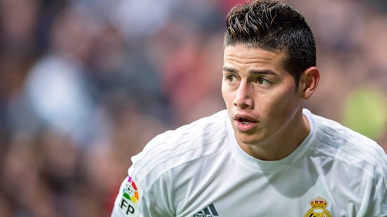 Manchester United target Real Madrid's James Rodriguez