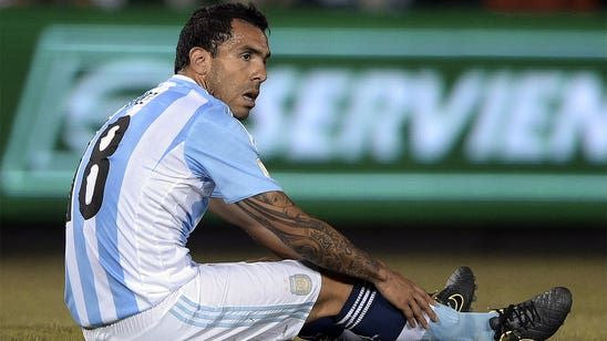 Tevez ruled out of Argentina's World Cup qualifiers