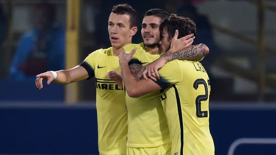 Inter Milan provisionally move back to top of Serie A