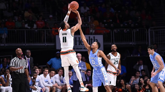 Bruce Brown lights it up as Miami dispatches No. 9 UNC