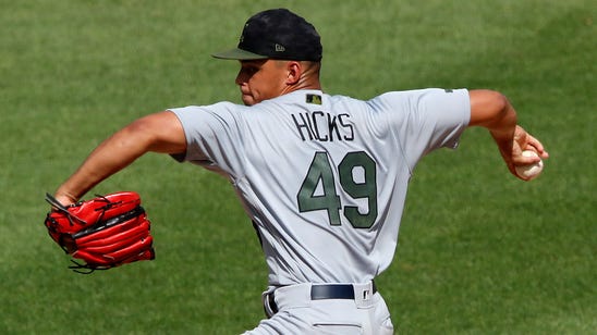 Cards' Hicks is lighting up radar guns -- but more than that, he's pitching