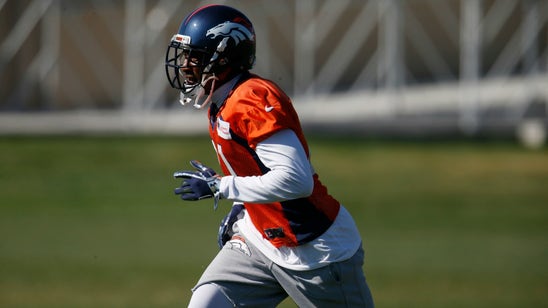 Broncos CB Aqib Talib practiced for the first time since he was shot