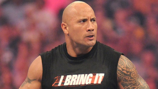 The Rock represents the 'U' on Monday Night Raw