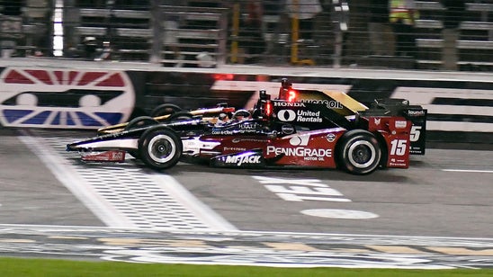 Graham Rahal wins two-month long IndyCar race with last-lap pass