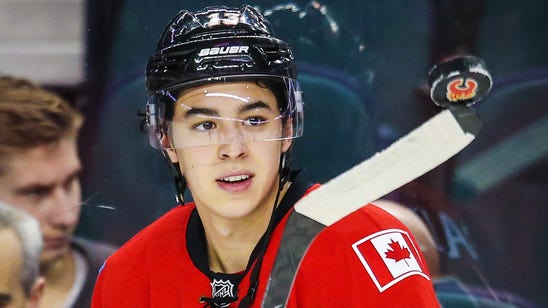 Flames' Gaudreau making his point in overtime