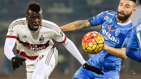 AC Milan let three points slip away; Frosinone draw Atalanta