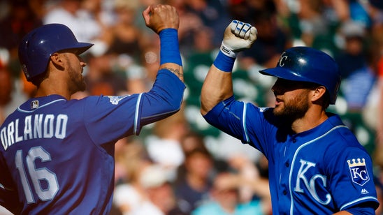 Royals hit four homers in 12-9 win over Tigers