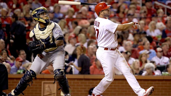 Peralta, Piscotty power Cardinals past Brewers 7-3