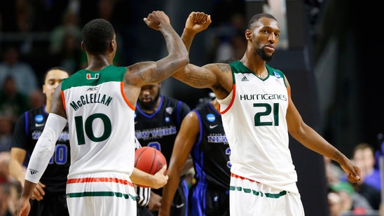 Third-seeded Miami survives first-round matchup with Buffalo