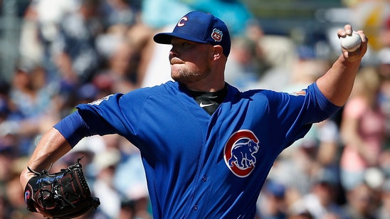 Cubs' Jon Lester's problems throwing to first only getting worse