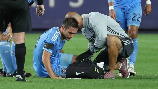 Frank Lampard's calf problems may mean trouble for NYCFC again