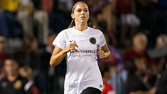 Portland's Alex Morgan quiet on Orlando trade talk