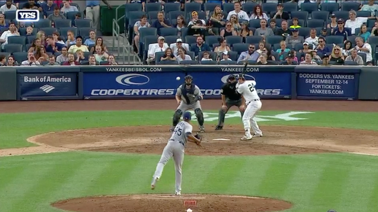 Rays try to intentionally walk Gary Sanchez, who swings and hits 400-foot sac fly