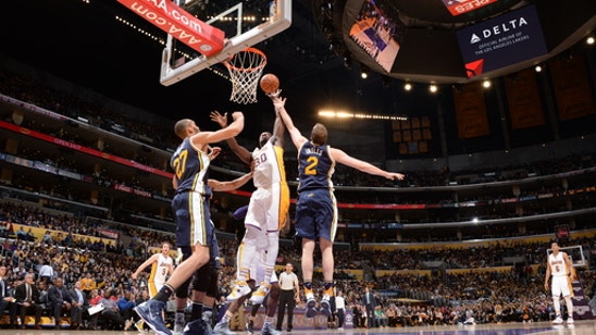 Hayward scores 25, Jazz beat Lakers to end 7-game road skid