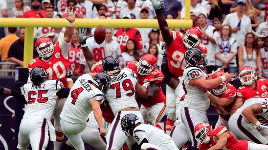Texans K Bullock feels impact of new extra-point rule