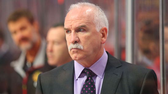 Blackhawks' Quenneville honors Roberts with drill in practice