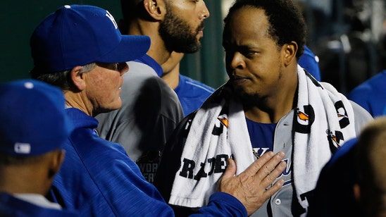 Volquez gets title, not win, in start following dad's death