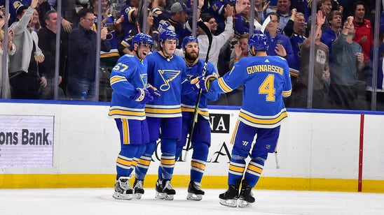 Blais scores game-winning goal as Blues beat Stars 3-2