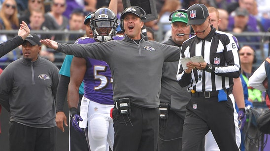 John Harbaugh resorting to 'effort stickers' for fading Ravens