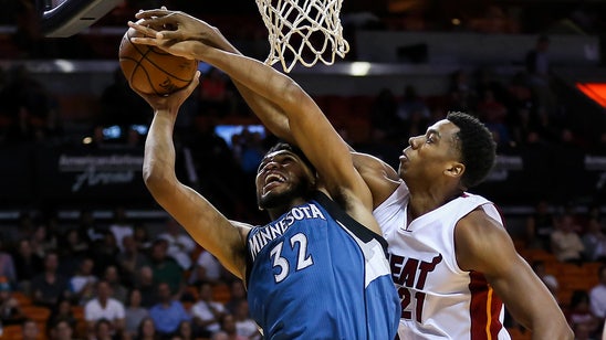 Whiteside's triple-double not enough for Heat in loss to Timberwolves
