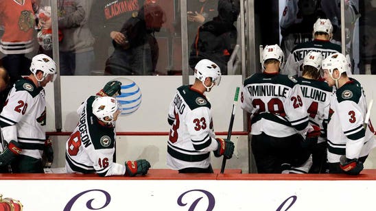 3 of a kind: Wild still can't find a way to crack the Hawks