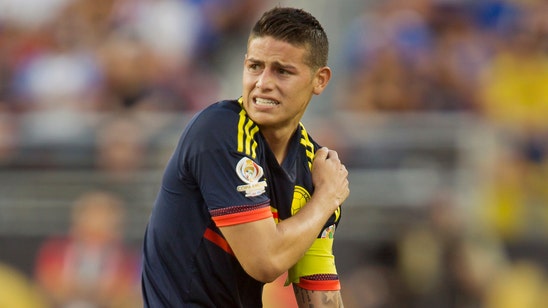 Colombia star James Rodriguez ruled out of Paraquay clash