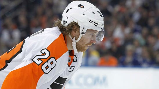 Flyers' Giroux scores right off draw vs. Sharks (VIDEO)