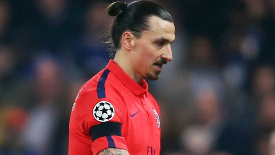 UEFA to review PSG striker Zlatan Ibrahimovic's red card next week