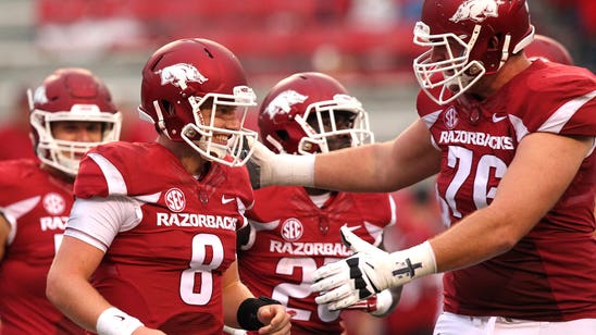 Arkansas OL Tretola: 'We got that (Joe Moore Award) locked up'