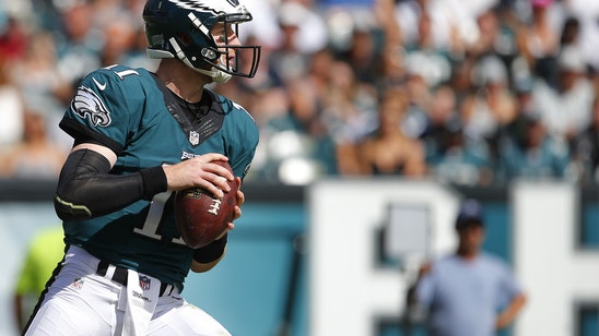 Carson Wentz is beginning to look like struggling rookie