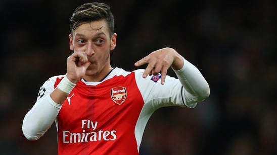 Mesut Ozil's Champions League match ball is his most prized possession after hat trick