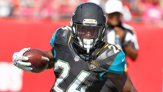 Jaguars RB Yeldon sits out practice, uncertain for finale