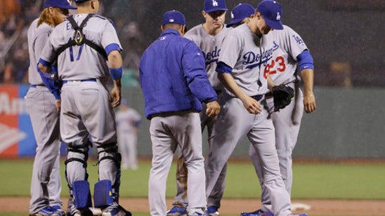 Dodgers took the pitcher out, and took the fun out