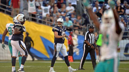 Alonso's pick-6 of Rivers lifts Dolphins to wild 31-24 win