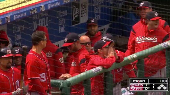 Watch Max Scherzer mock Phillies fans after Jayson Werth's 2 monster home runs