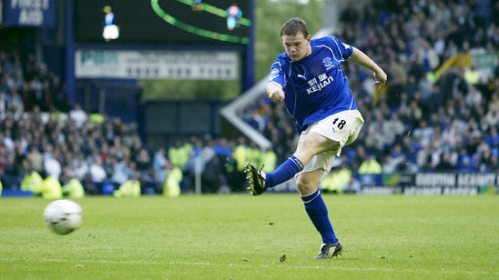 Rooney back in Everton blue for Duncan Ferguson's testimonial match