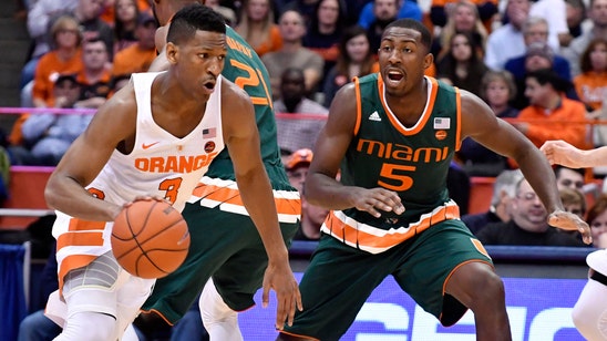 Miami's win streak hits wall in road loss to Syracuse