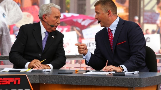 Lee Corso's College GameDay headgear pick: Alabama vs LSU