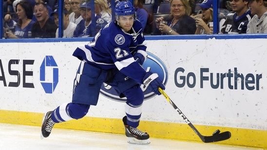 Tampa Bay Lightning F Brayden Point Scores First-Ever NHL Goal (Video)