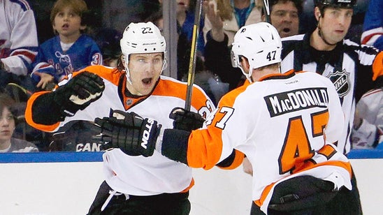 Decimated by injury, Flyers recall high-priced defenseman MacDonald