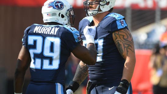 Taylor Lewan Literally Sat Out of Broncos-Titans Fight (Photo)