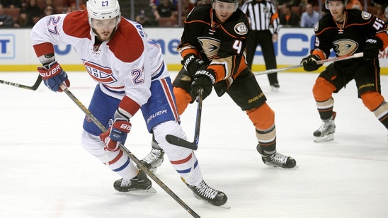 Montreal Canadiens Alex Galchenyuk Out Indefinitely