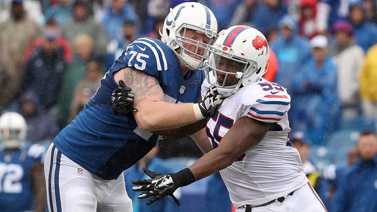 Colts' Mewhort settling in at right tackle
