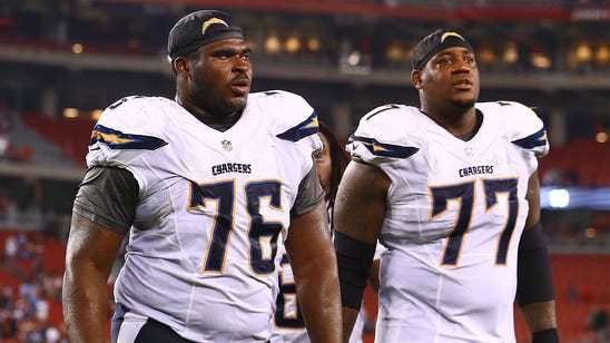Chargers offensive line shaping up for Raiders game