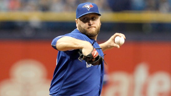 Blue Jays' Buehrle pulled in first, doesn't reach 200 innings
