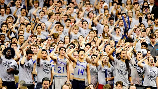 Georgetown announcer yells 'Hoyas win' 19 times after comeback victory