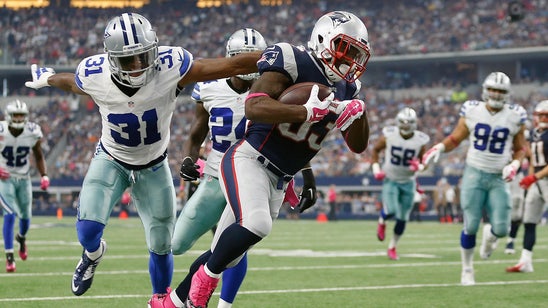 Patriots RB Dion Lewis is breaking tackles at record pace