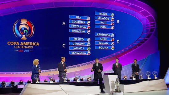 USMNT given difficult Copa América Centenario draw
