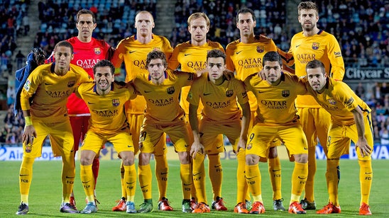 Barcelona apologizes for players' Halloween antics at Getafe